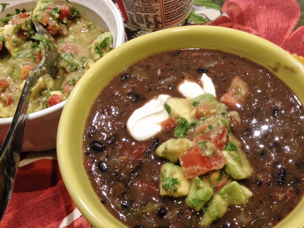 Beautific Black Bean Soup