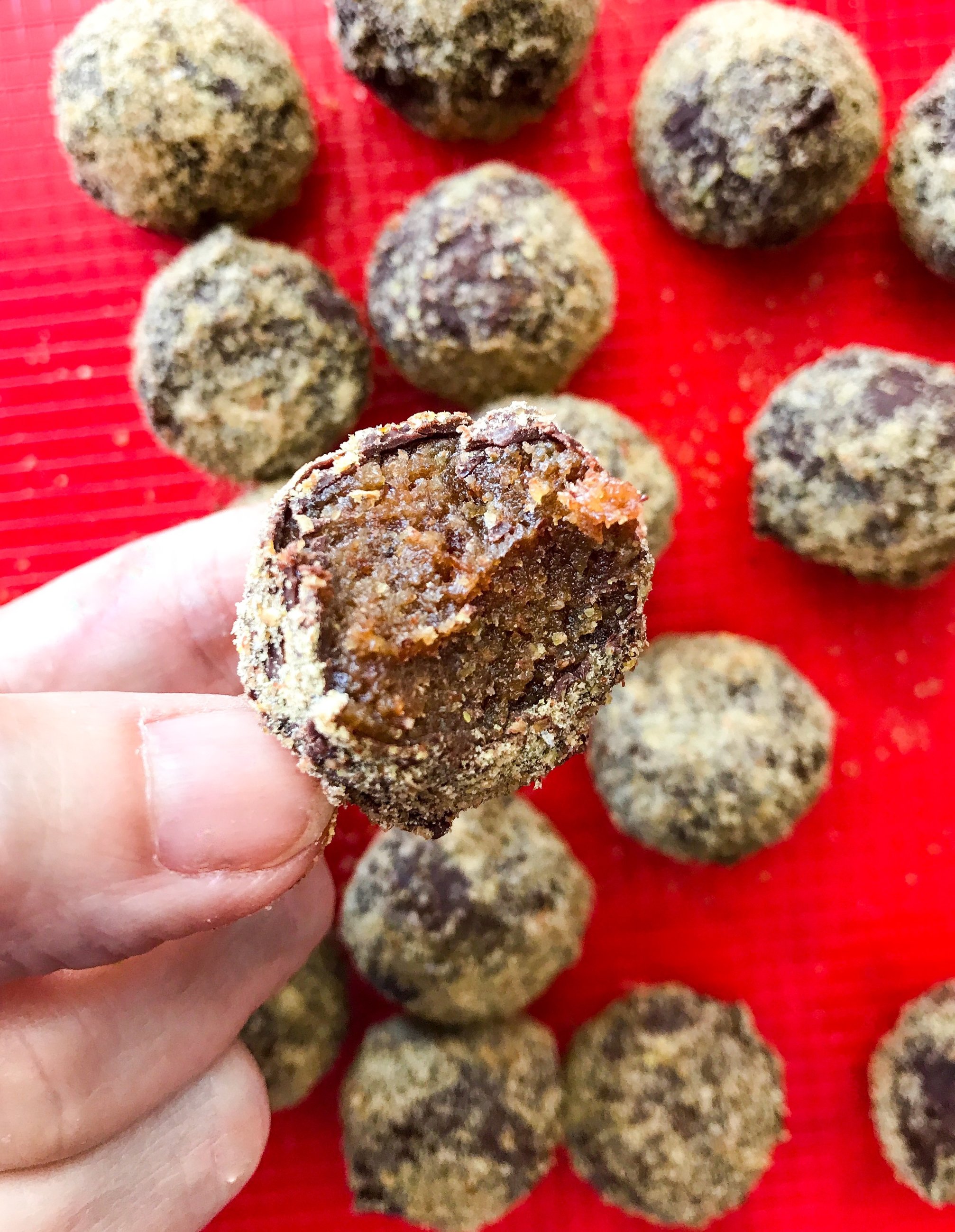 Fierce Frozen Fun Flaxseed Energy Bites