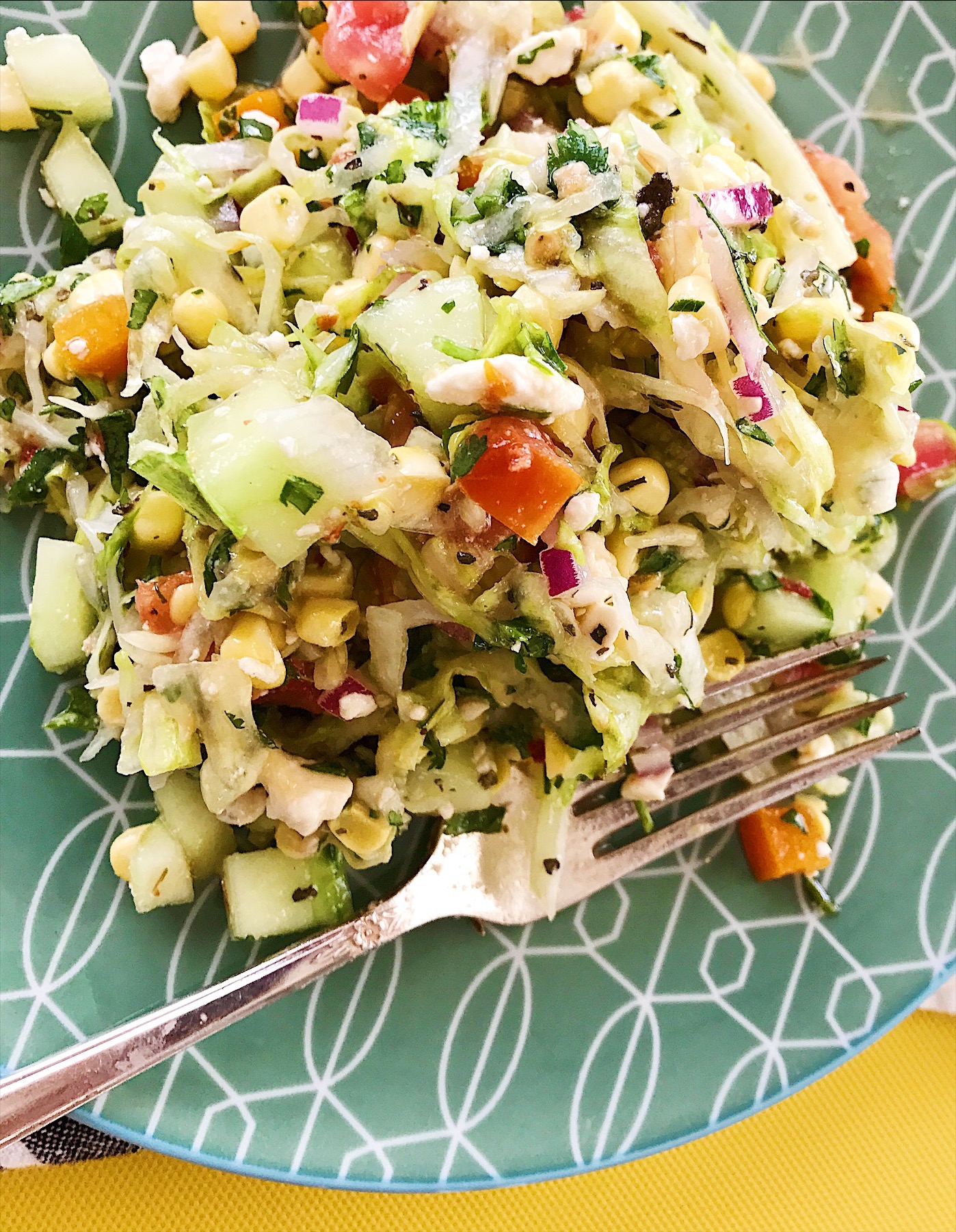 Raw and Ready CHopped Salad